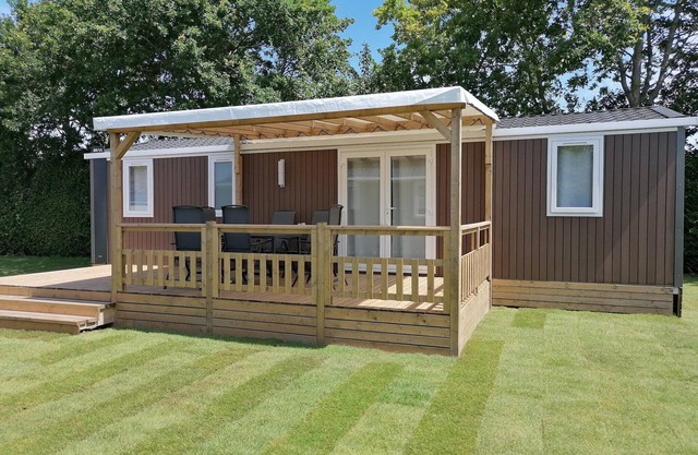 Chalet Aqua in Netherlands with Veranda