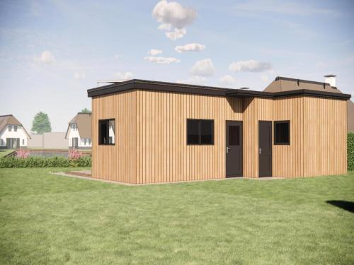 Chalet by Water in Idskenhuizen Recreation Park