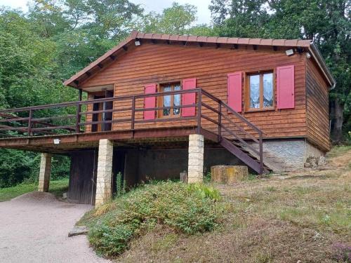 Chalet cosy à Jenzat au cœur de la nature avec jardin et terrasse - FR-1-489-564