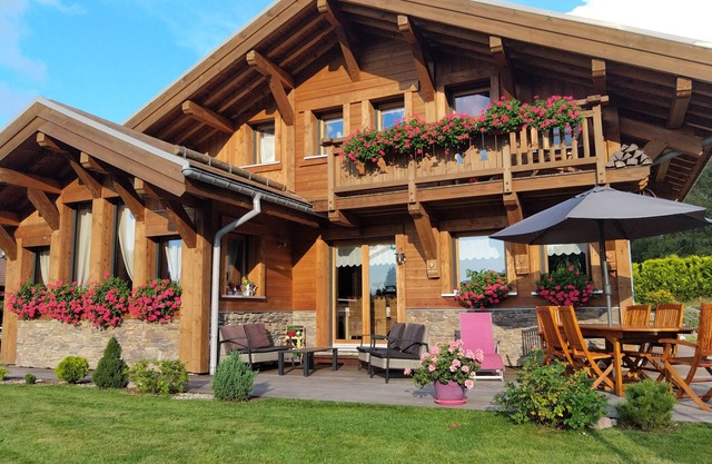 Chalet des 3 Marmottes 187m2, 8prs, tastefully decorated, outdoor sauna
