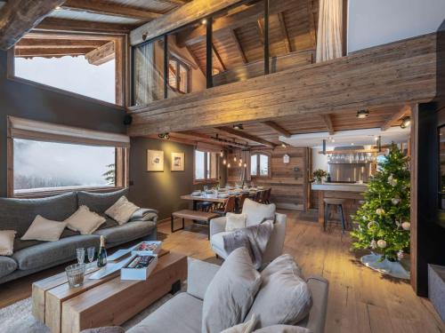 Chalet Luxueux à Méribel - 15 Pers, Proche Centre, Navette Gratuite, Espace Wellness - FR-1-565-102