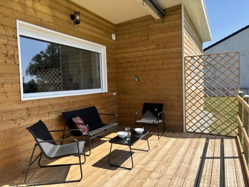 Chalet moderne et chaleureux en pleine nature à Marcillat-en-Combraille - FR-1-489-582