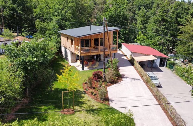 Chalet 'O'Bois-Centre Alsace' with Shared Terrace, Balcony and Wi-Fi