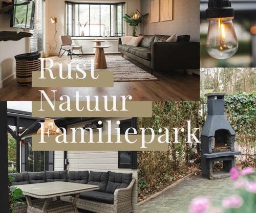 Chalet op familiepark Veluws Hof op de Veluwe