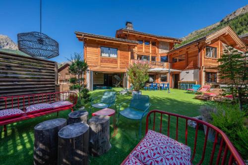 Chalet ORION Serre-chevalier piscine cinéma