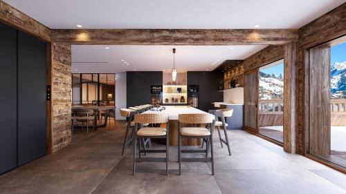 Chalet unique haut de gamme au centre de La Clusaz