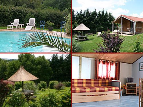 Chalets avec piscine et animaux acceptés, jusqu'à 5 personnes - FR-1-489-288