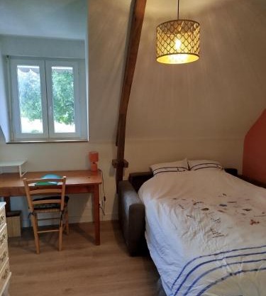 Chambre tout confort, au calme