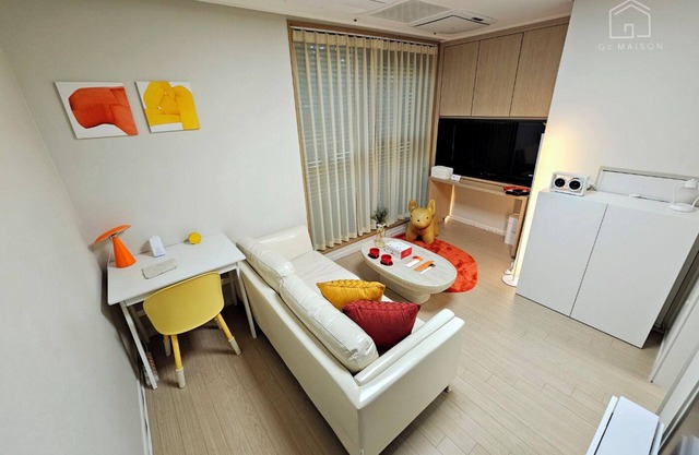Charming 1-bedroom apartment in delightful Seoul Gangnam with AC!