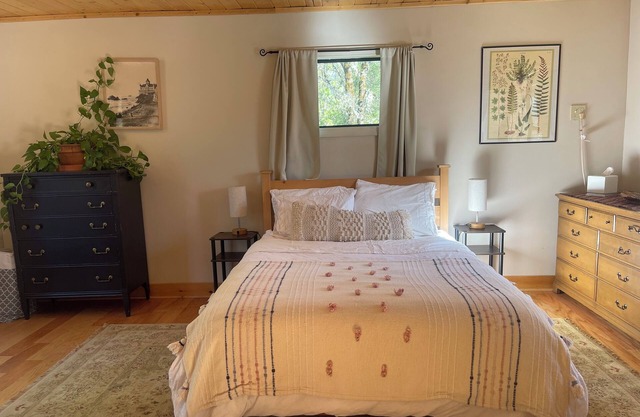 Charming 1-bedroom Cabin in the Forest Nevada City with AC, WiFi
