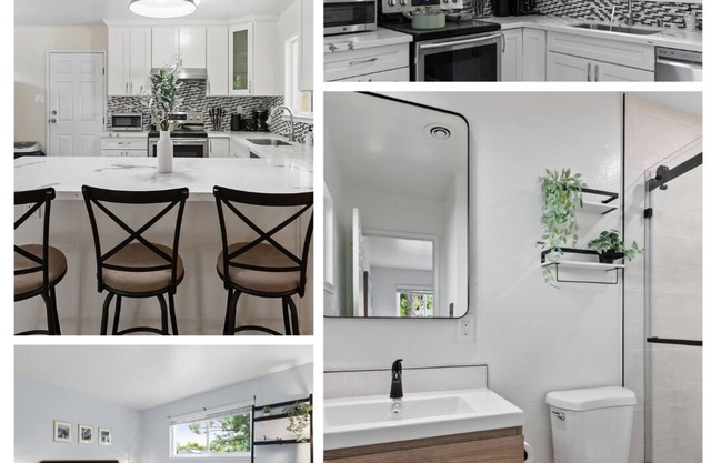 Charming 3-bedroom house with AC and newly remodeled baths/kitchen