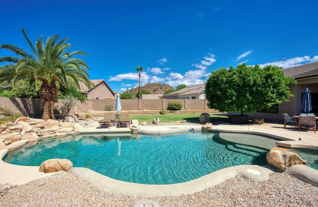 Charming 4-bedroom house with resort-like backyard in Northeast Mesa