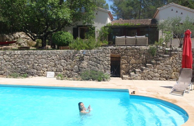 Charming air-conditioned Provencal villa with private pool hidden by the forest.