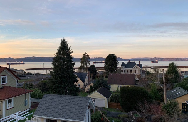 Charming and spacious 2-story home with amazing views of the Columbia River.