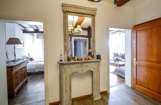 Charming apartment in a 17th century Alsatian house. renovated, quiet