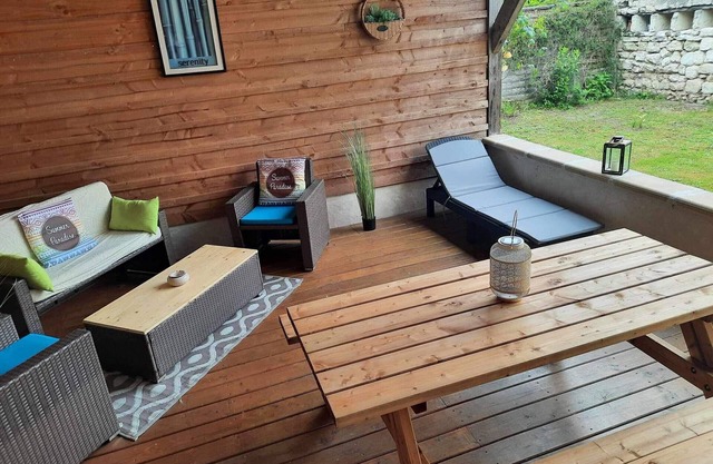 Charming Cottage in Loire-Anjou-Touraine Park with Garden, Terrace, Near Saumur