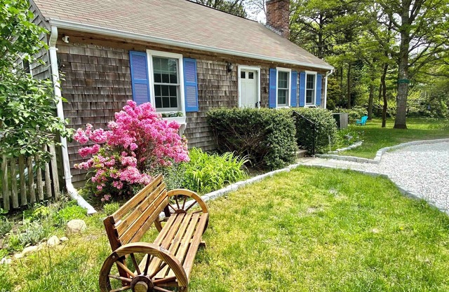 Charming home near Cape Cod Rail Trail offers comfort, convenience, and classic New England appeal.