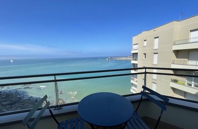 Charming T2 by the sea, 4 pers., elevator, garage, Wi-Fi