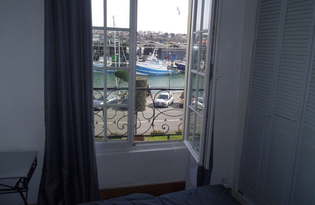 charming town in the studio on the port of Dieppe