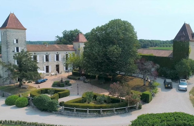 Chateau Trieux, a 16th century chateau set in 3.5 hectares of private grounds.