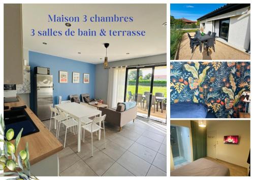 Chez M&S - Maison 3 chambres et 3 salles de bain