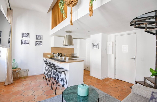 Chez Naïs - Appart 1 ch avec clim - St Charles