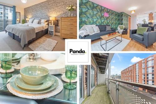 Chic 1-Bed Apartment with Balcony, Family-Friendly, Free Parking and WiFi, Accommodates 3