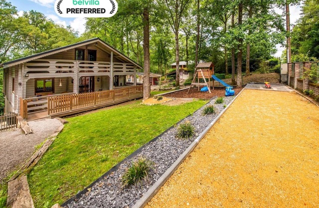 Chic chalet with wellness