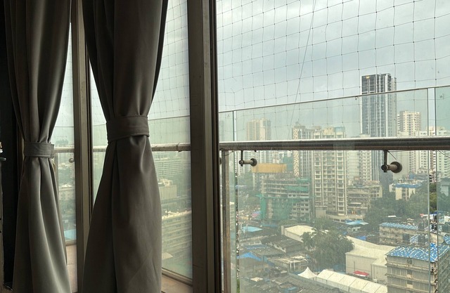 Chic tower in enjoyable higher floor Mumbai view with fitness room, AC