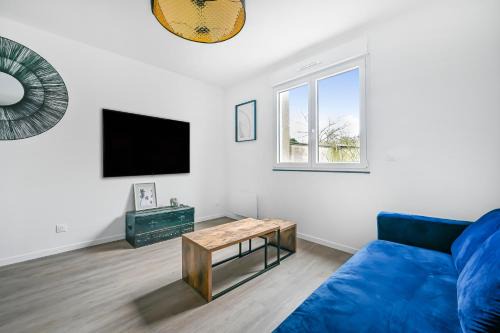 CityLodge Evreux - Spacieux 40m2 1 ch Parking WiFi - Proche Centre & Gare