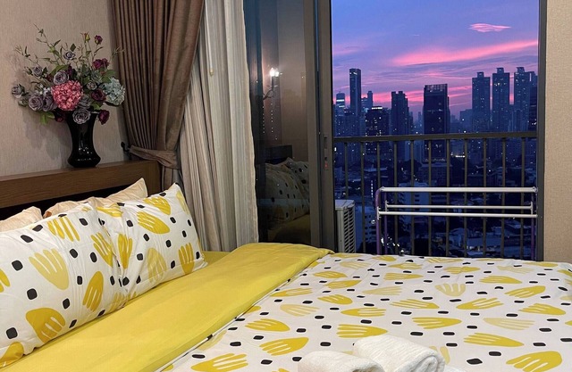 CityView FastWifi HeartOfBangkok Cozy 1 Min to BTS