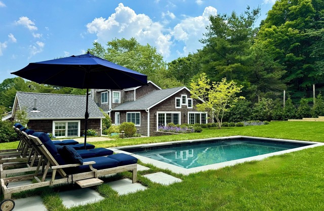 Classic Sag Harbor 5BR 3.5BA with heated gunite pool