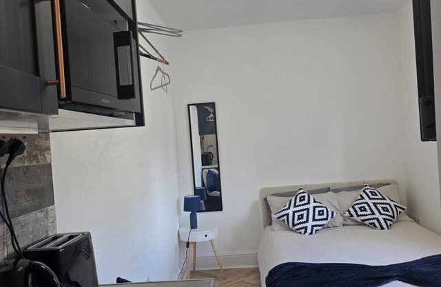 Classic studio with private bathroom and shower.