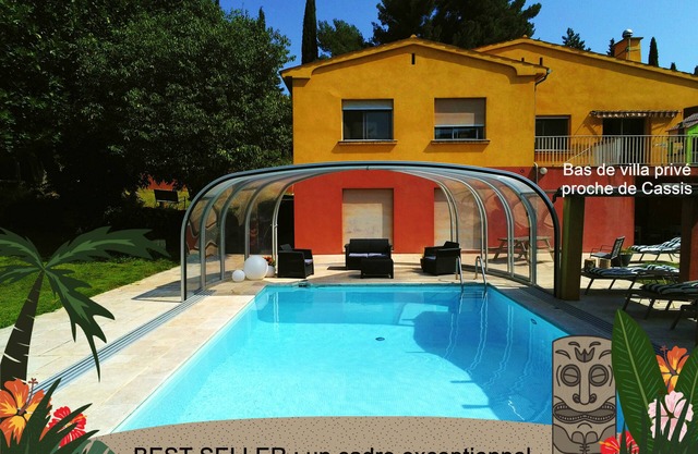 ★ Close to Cassis! with SALT POOL, COVERED, HEATED ★