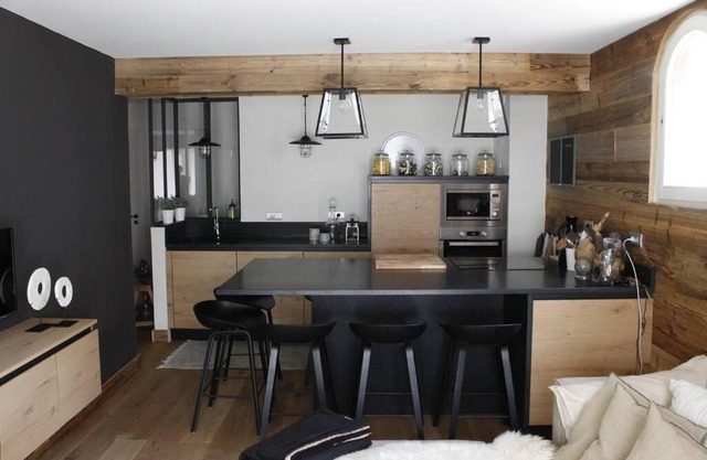 cocon haut standing devant pistes