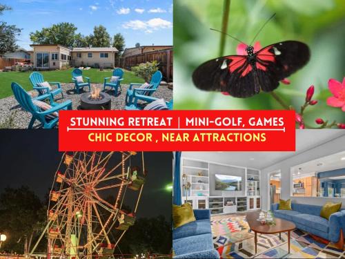 Coffee Themed - Cozy Family Getaway - Sleeps 12 - Mini Golf BBQ Yard