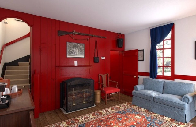Colonial Williamsburg Two Bedroom Standalone House with Living Room