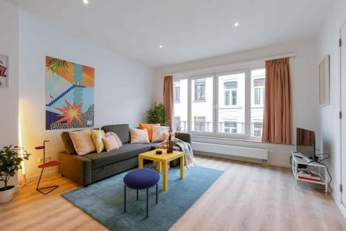 Colorful POP apartment in the heart of Antwerp