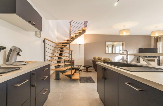 Comfortable house with balcony and garden in Saint-Vaast-la-Hougue