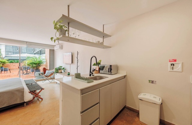 Comfortable and central loft with AC and its own terrace in Astorga Poblado