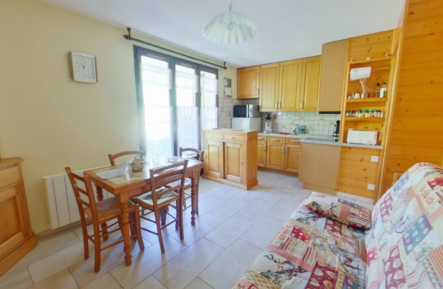 Comfortable apartment with terrace and Wi-Fi in Les Rousses