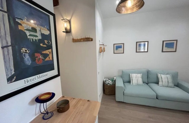 Cool Blue Cotignac heart village