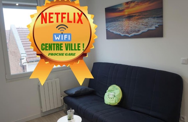 Coquet STUDIO TOUT ÉQUIPÉ CENTRE VILLE WIFI 2PERS