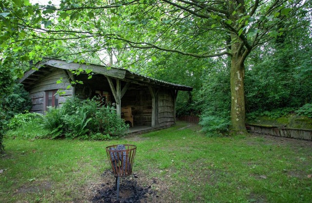 Cosily furnished small wooden house
