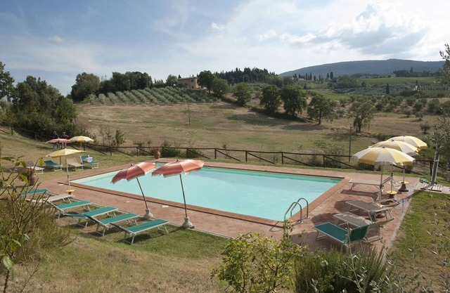 Cosy apartment for 4 people with pool, A/C, WIFI, pets allowed and panoramic view