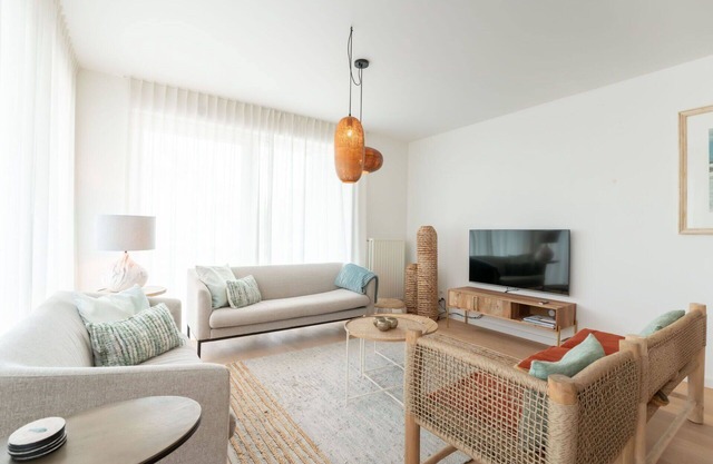 Cosy apartment for 6 people with WIFI, TV and balcony