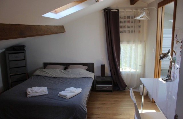 Cosy attic loft on the 1st floor of a house