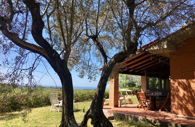 Cottage Gaia with sea view, fenced garden by ToscanaTour