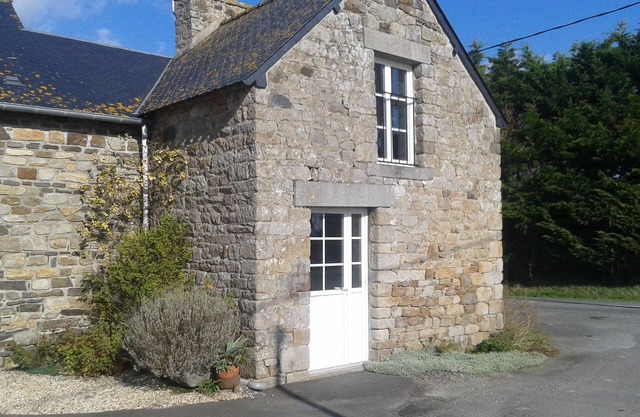 cottage in the bay of mont saint michel in the town of cherrueix