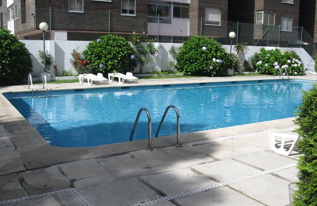 Cozy apartment with pool though. Wifi